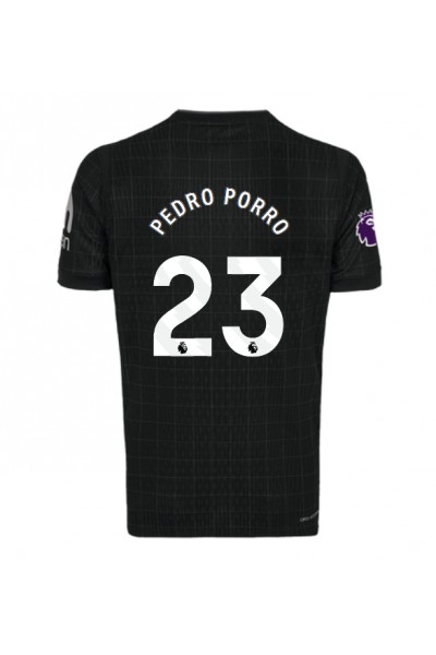 Tottenham Hotspur Pedro Porro #23 Jalkapallovaatteet Vieraspaita 2025-26 Lyhythihainen Tottenham Hotspur Pedro Porro #23 Jalkapallovaatteet Vieraspaita 2025-26 Lyhythihainen